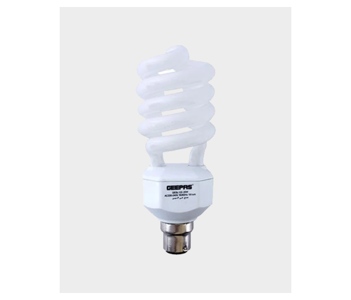 Geepas GESL123N Spiral Energy Saving Lamp - White - Zoom Image 3