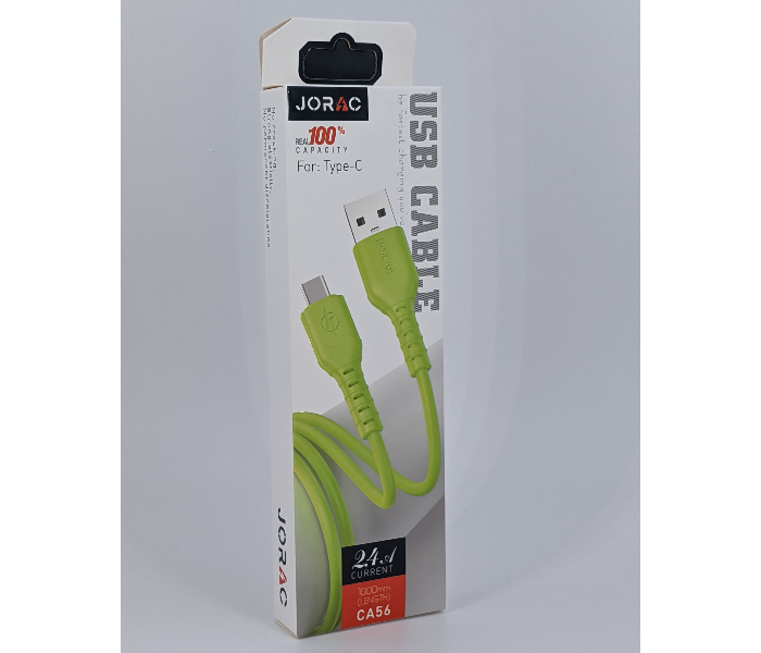 Jorac CA-56 Micro USB Cable - Green - Zoom Image 1