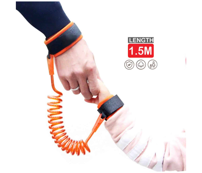 332-0 1.5m Anti Lost Wrist Link Safety Harness - Orange - Zoom Image 1