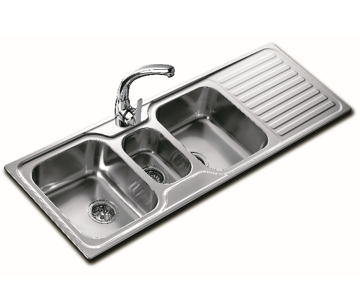 Teka CLASSIC 2 ½ B 1D Two and Half Bowl and One Drain Kitchen Sink - Stainless Steel - Zoom Image 2