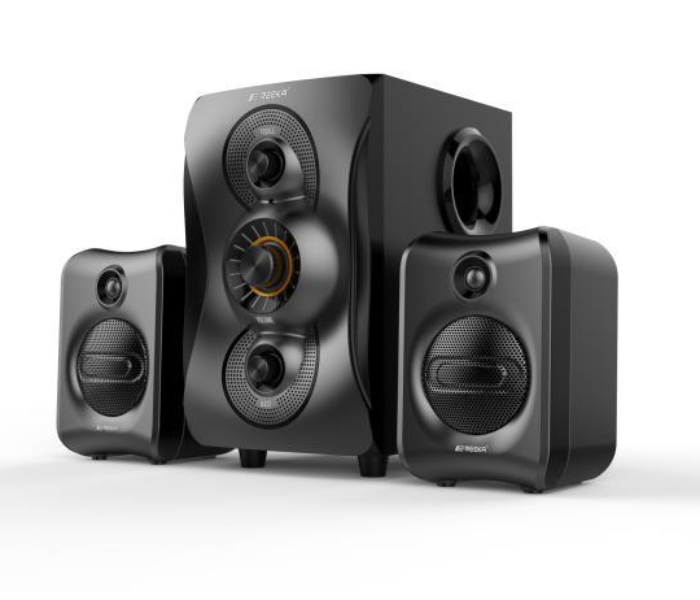 Flexy 41-R 500 Watts 2.1 Multimedia Surrounded Speaker System - Black - Zoom Image 1