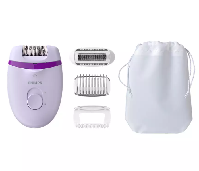 Philips BRE275/00 Corded Compact Epilator for Women - White - Zoom Image 1