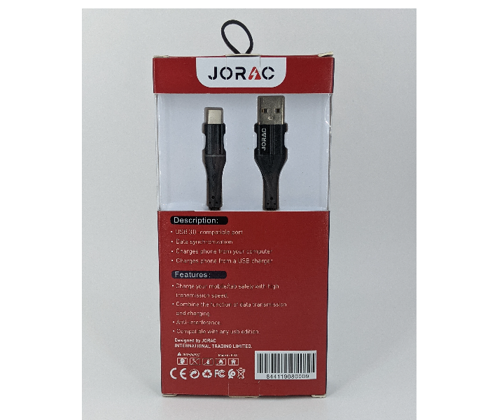 Jorac RA-59 Micro Fast and Quick USB Cable - Black - Zoom Image 2