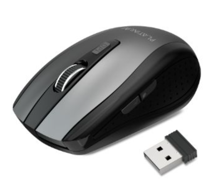 Platinum P-WLMSBGR 2.4GHz  Wireless Mouse- Black - Zoom Image 1