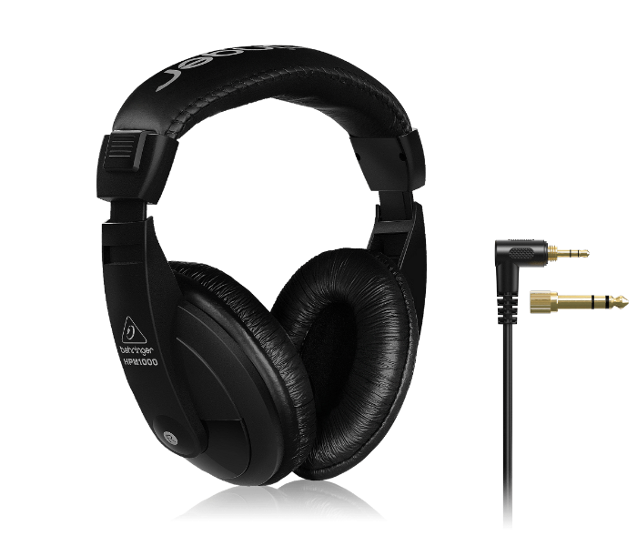 Behringer HPM1000-BK Studio Headphones - Black - Zoom Image 1