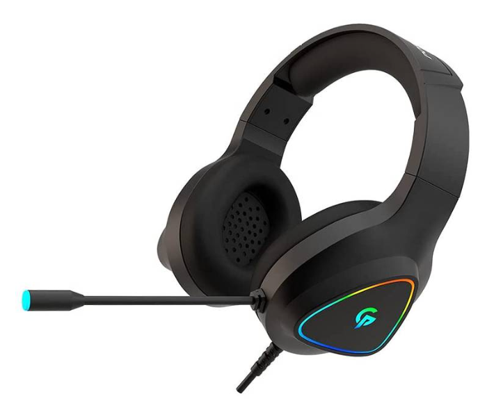 Porodo PDX414-BK Wired Gaming Headphone - Black - Zoom Image 3