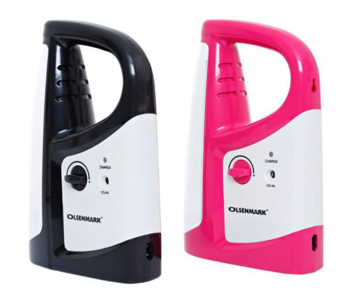 Olsenmark OME2651 2 In 1 Rechargeable Emergency Lantern Combo - Black And Pink - Zoom Image 3