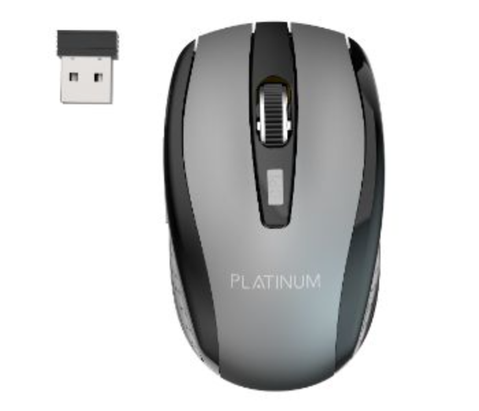 Platinum P-WLMSBGR 2.4GHz  Wireless Mouse- Black - Zoom Image 3