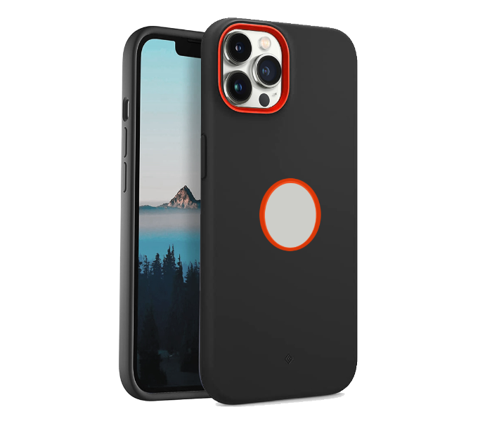 Trands IPHC-789 iPhone 13 Pro Back Case - Black - Zoom Image 1