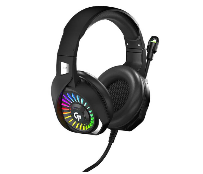 Porodo PDX410-BK Wired Gaming Headset - Black - Zoom Image 4