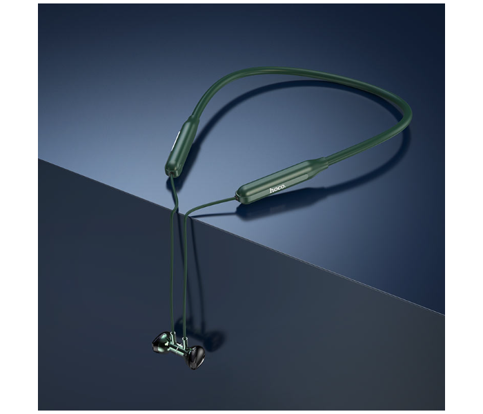 Hoco 200mAh Wireless Earphone - Green - Zoom Image 2