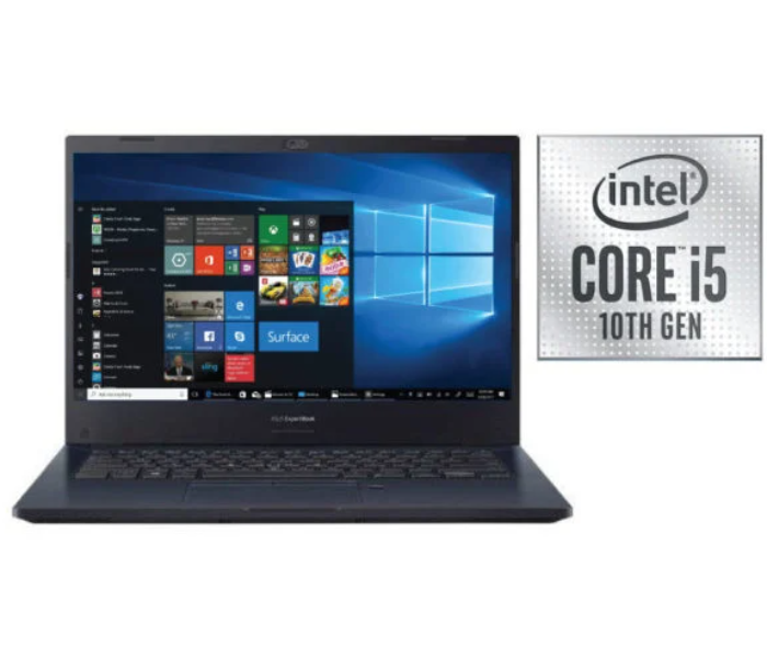 Asus P2451FA-EK2149R Pro 14 Inch FHD Intel Core i5 10210U Processor 8GB RAM 512GB SSD Intel UHD Graphics Windows 10 Pro - Black - Zoom Image 2