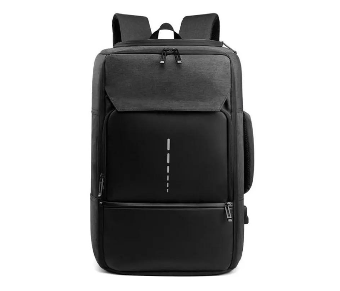 Quvlen Multiuse Bagpacks fro Men - Black and Grey - Zoom Image 4