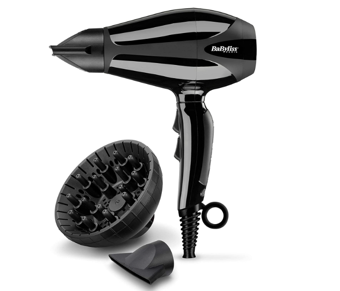 Babyliss 6715SDE 2400Watts 2 Speed Settings Hair Dryer - Black - Zoom Image 2