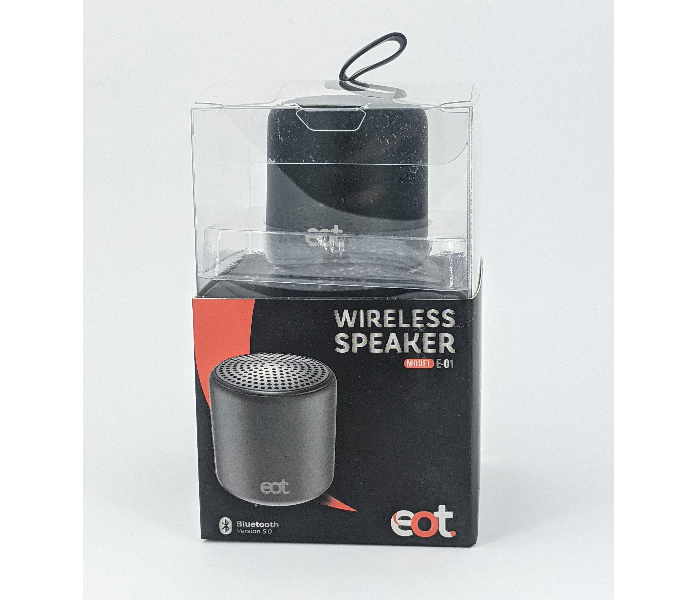 Eot E01 Portable Wireless Speaker - Black - Zoom Image 4