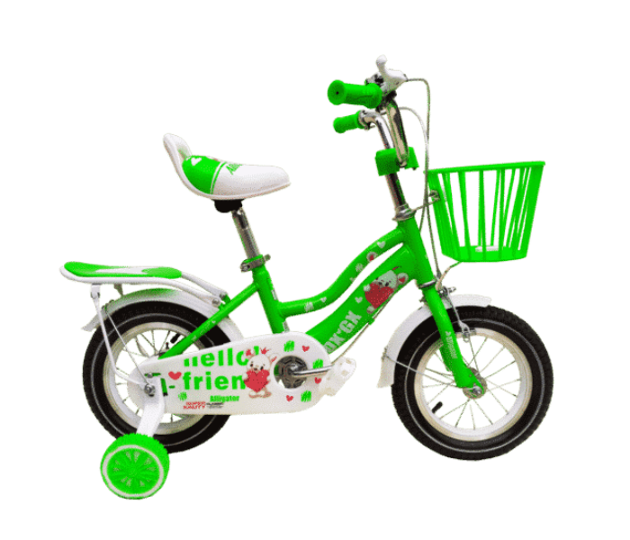 Beautiful 12 Inch Bicycle for Kids - Green - Zoom Image