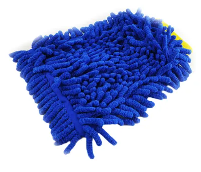 Goodyear GY-VCE-140 6 x 8 inch Chenille Wash Mitts - Blue - Zoom Image 1