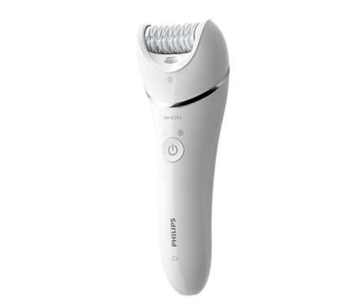 Philips BRE710/01 8000 Series Wet and Dry Epilator for Women - White - Zoom Image 4