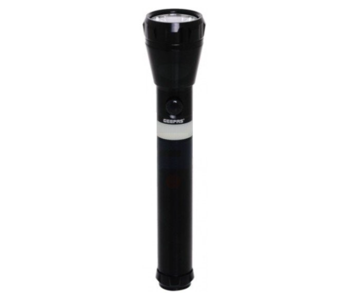 Geepas GFL4672 5 Watts Rechargeable LED Flash Light - Black - Zoom Image