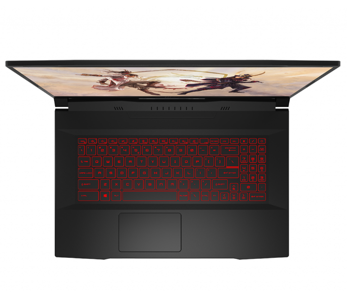 MSI  KATANA GF-66-12UD -9S7-158422-001 15.6 Inch FHD Intel Core i7 12700H 16GB DDR4 RAM 512GB SSD 4GB NVIDIA Geforce RTX 3050Ti Graphics Windows 11 Home - Black - Zoom Image 4