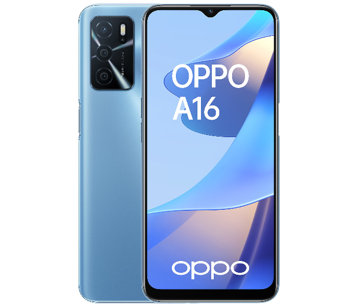 Oppo A16 4GB RAM 64GB - Pearl Blue - Zoom Image 1