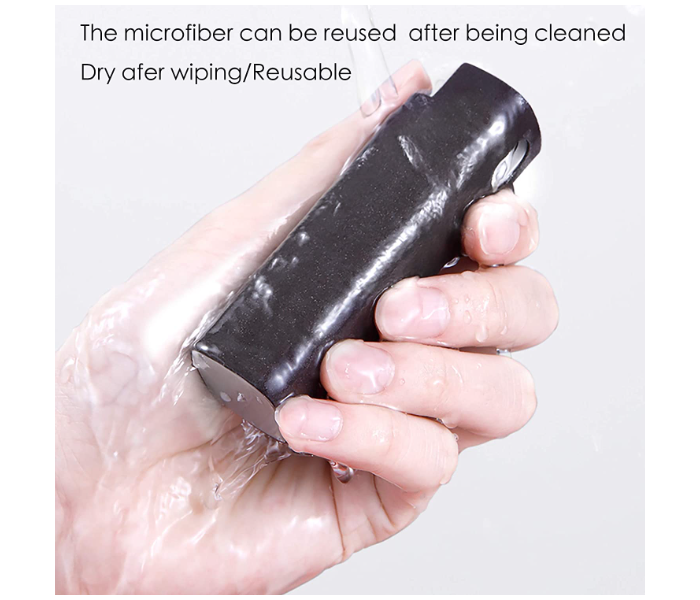 2 in 1 Spray and Microfiber Cloth Touchscreen Mist Cleaner Spray All Phones, Laptop and Tablet Screens - Grey - Zoom Image 4