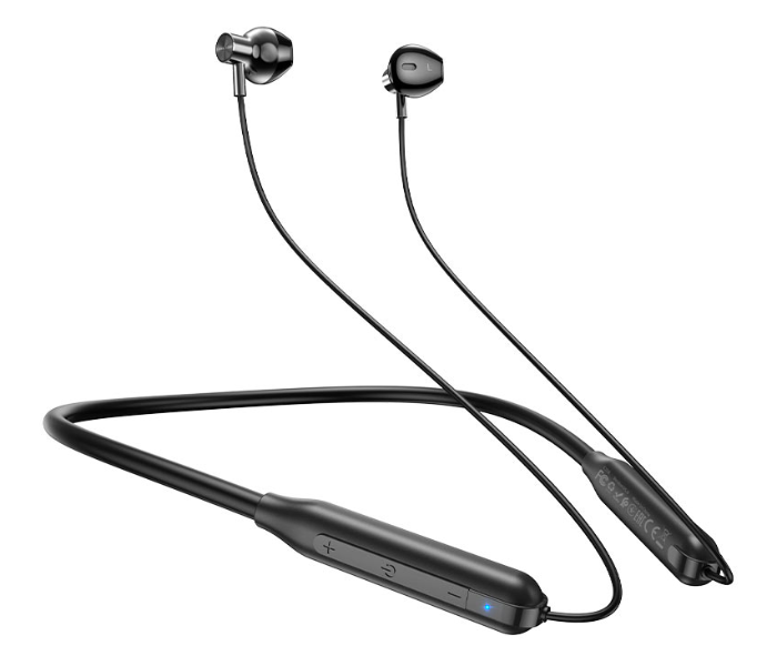 Hoco 200mAh Wireless Earphone - Black - Zoom Image 1