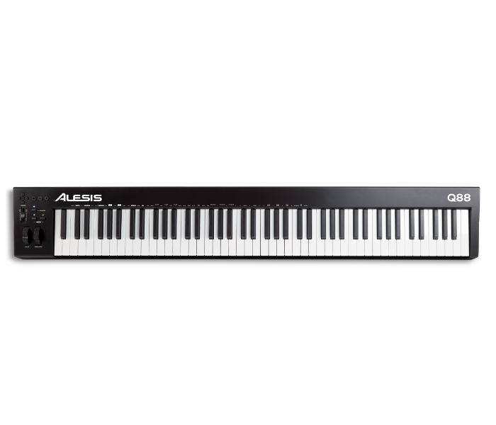 Alesis Q88 MKII 88 Key USB MIDI Keyboard Controller - Black - Zoom Image 1