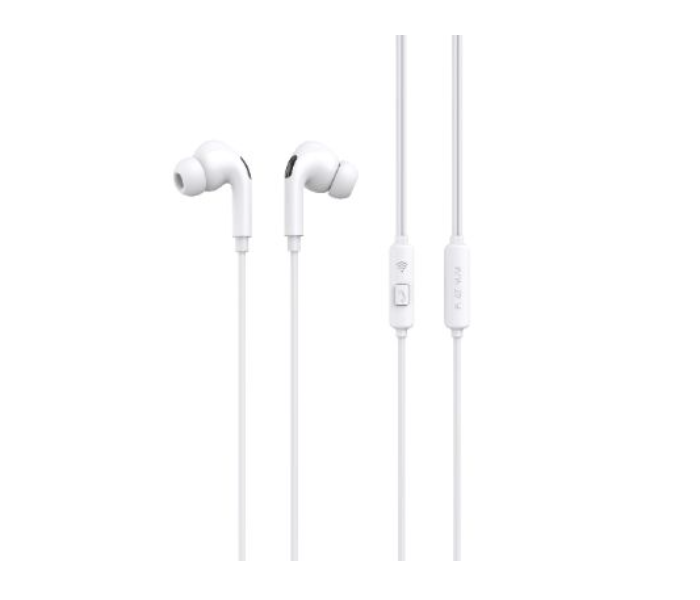 Platinum P-EPHFNWHT Fine Series 3.5mm Stereo Wired Earphones - White - Zoom Image 3