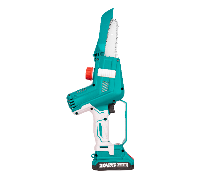 Total TGSLI2068 20V Lithium-ion Mini Chain Saw Cordless - Blue - Zoom Image 3