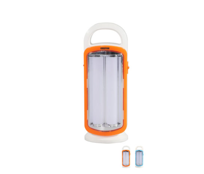 Geepas GE5702 Rechargeable LED Lantern - Orange and White - Zoom Image