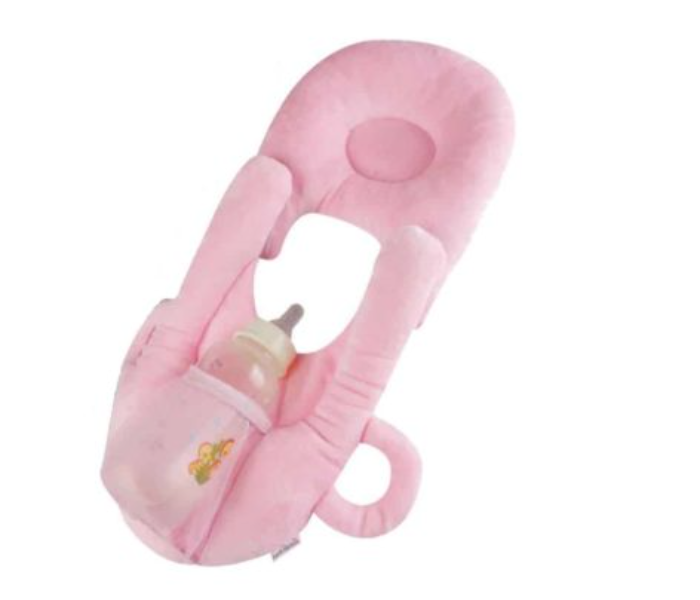 390-1 Baby Feeding Pillow - Pink - Zoom Image