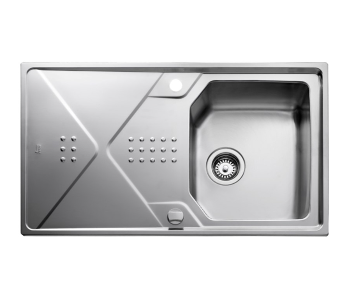 Teka EXPRESSION 1B 1D 86 MAX One Bowl and One Drain Kitchen Sink - Stainless Steel - Zoom Image 1