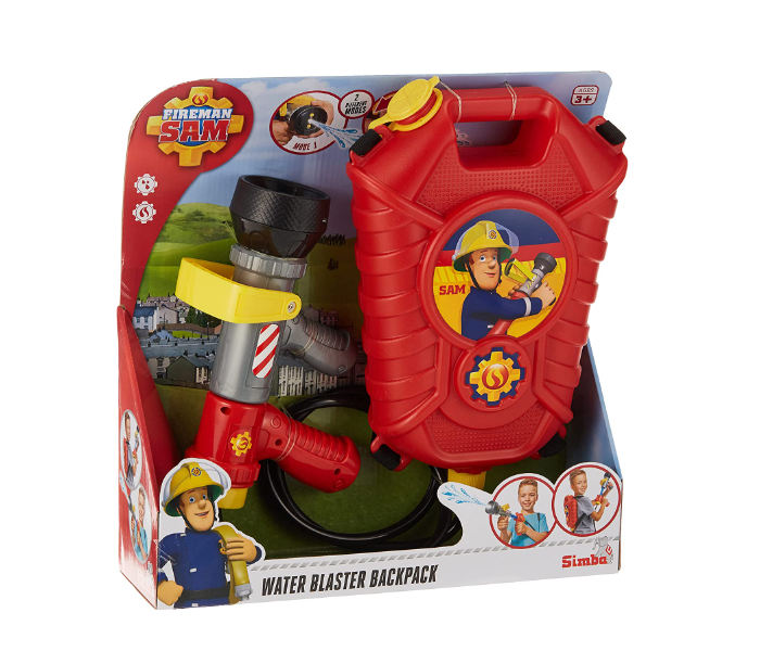 Simba 109252293038 Fireman Sam Fireman Tank Backpack Blaster - Zoom Image 1