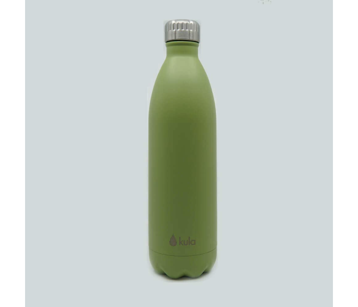 Kula Kl Vb-750  Stainless Steel 750ml Vacuum Bottle -Olive - Zoom Image 1