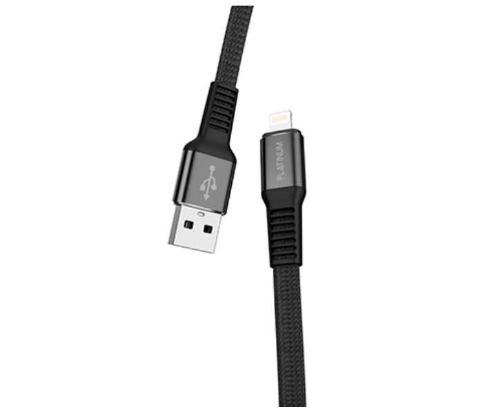 Platinum P-CBTGHL1BK Tough Series 1.2M Lightning Cable - Black - Zoom Image 2