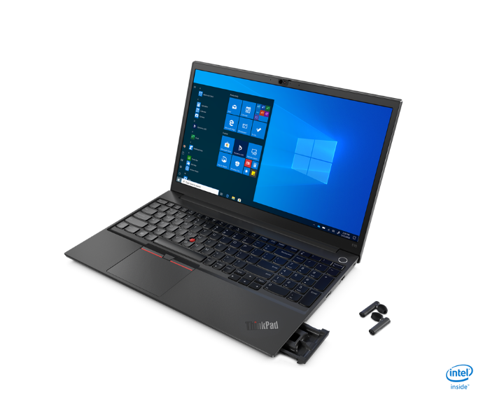 Lenovo ThinkPad E15 20TD000DUE 15.6 Inch Intel Core i5 8GB RAM 512GB SSD Intel Iris XE Graphics DOS - Zoom Image 3