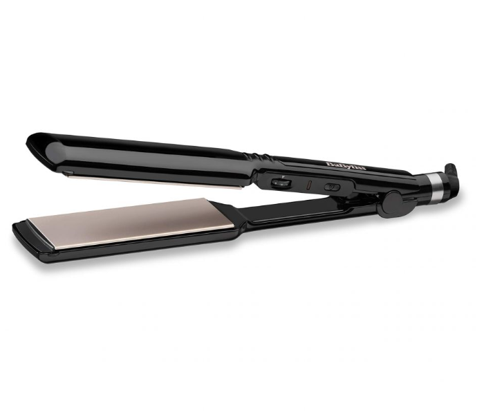 Babyliss ST496SDE 39mm Ceramic Plates Hair Straightener - Black and Silver - Zoom Image