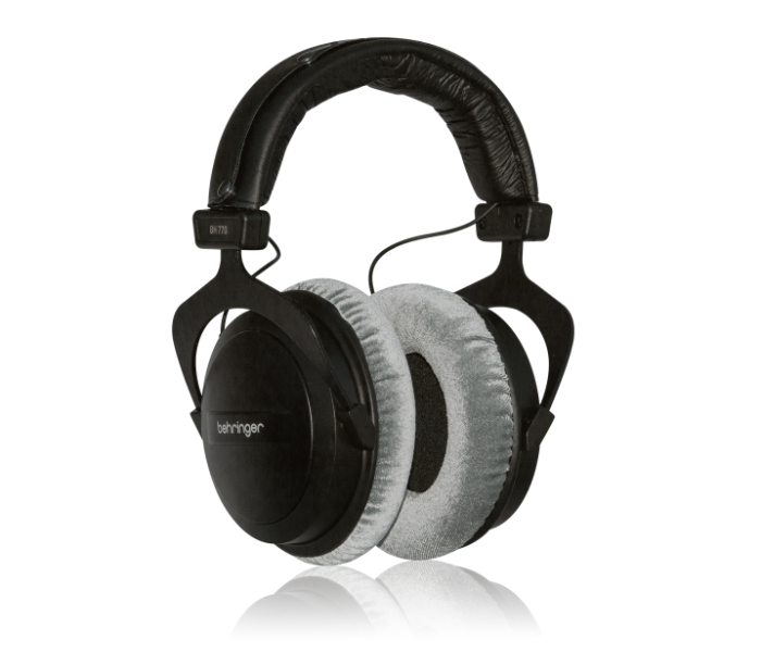 Behringer BH770 Closed-Back Studio Reference Headphones with Extended Bass Response - Black - Zoom Image 2