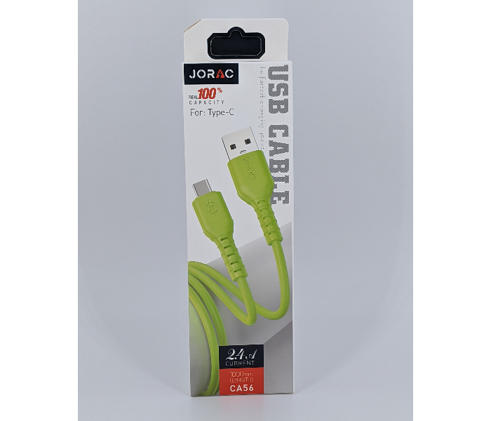 Jorac CA-56 iPhone USB Cable - Green - Zoom Image 3