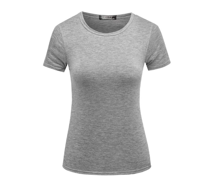 Pack of 3 Womens Casual Top Round Neck T-Shirt - Zoom Image 4