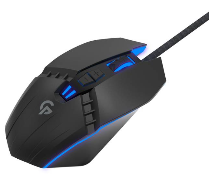 Porodo PDX314-BK Wired Gaming Mouse - Black - Zoom Image 3