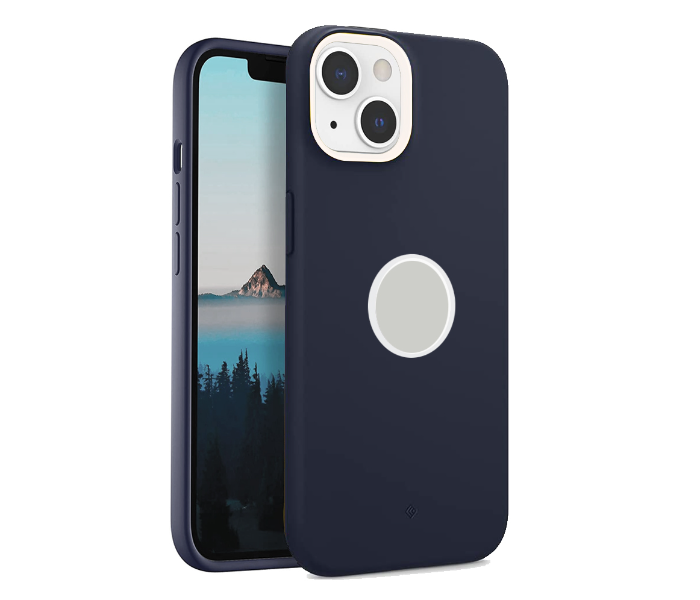 Trands IPHC-301 iPhone 13 Pro Max Back Case - Navy Blue - Zoom Image 1