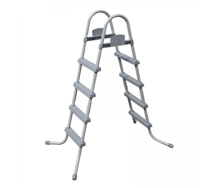 Bestway 58336 1.22m Swimming Pool Safety Ladder - Grey - Zoom Image