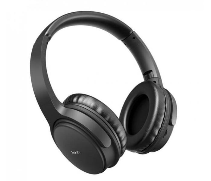 Hoco DW 02 200mAh Wireless Headset - Black - Zoom Image 1