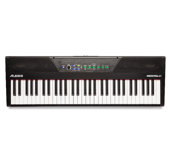 Alesis Recital61 61-Key Digital Piano with Full-Sized Keys - Black - Zoom Image 3