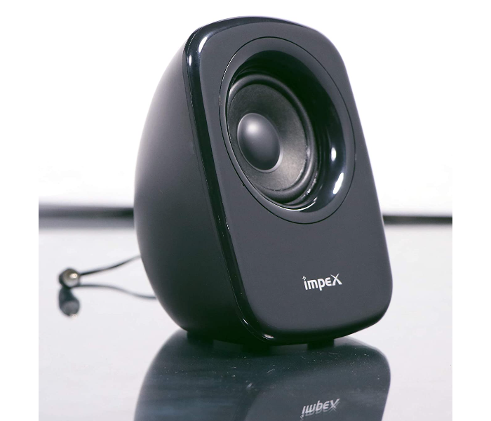 Impex IX MUSIC R BL HT 2103 2.1 Channel 40 Watts Multimedia Speaker System - Black - Zoom Image 2