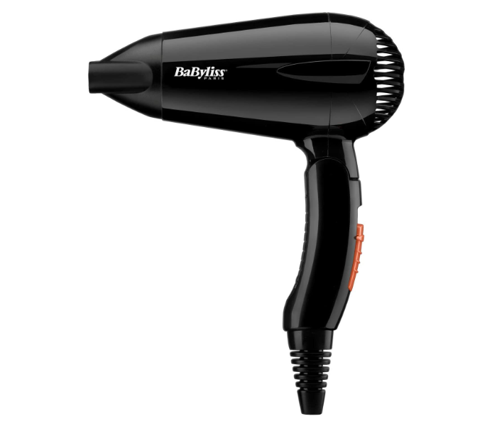 Babyliss 5344SDE 2000Watts Dual Voltage Converter Hair Dryer - Black - Zoom Image 1