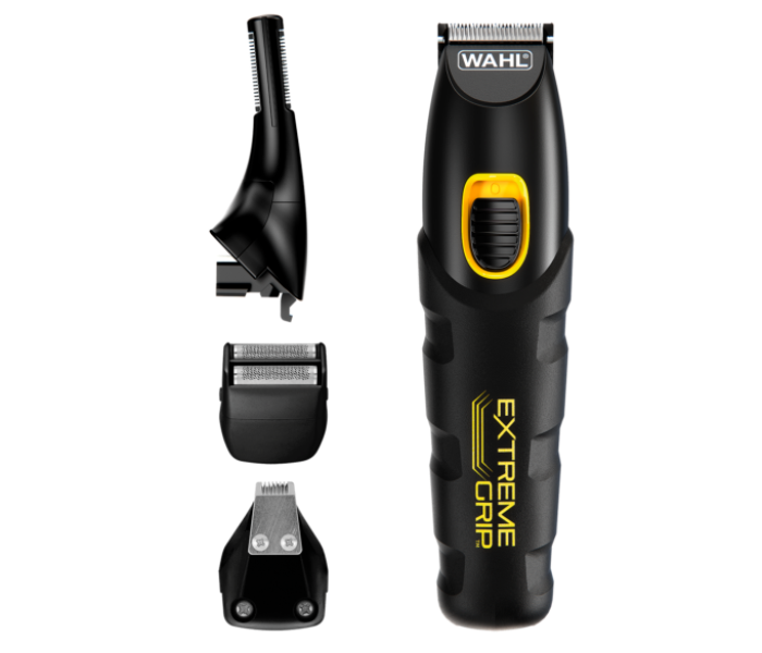 WAHL 9893-1927 Extreme Grip Cordless 7-In-1 Multigroomer Kit - Black - Zoom Image 1