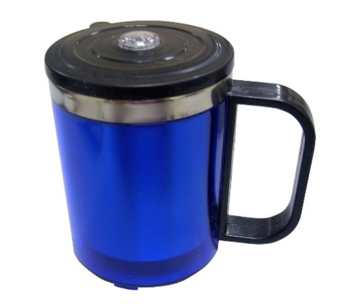 VS058 Mini Coffee Mug with Cover - Blue - Zoom Image